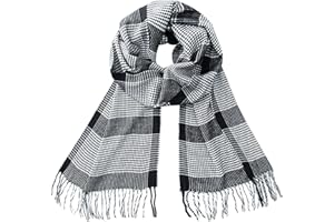 CALVIN & OLIVIA Ultra-Soft Winter Cashmere Feel Scarf Warm Long Unisex Winter Scarves Perfect Holiday Gift for Women Men