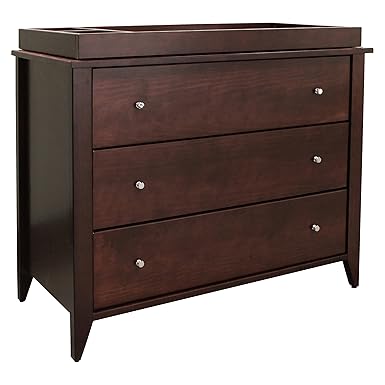 DaVinci Highland 3-Drawer Changer Dresser, Espresso