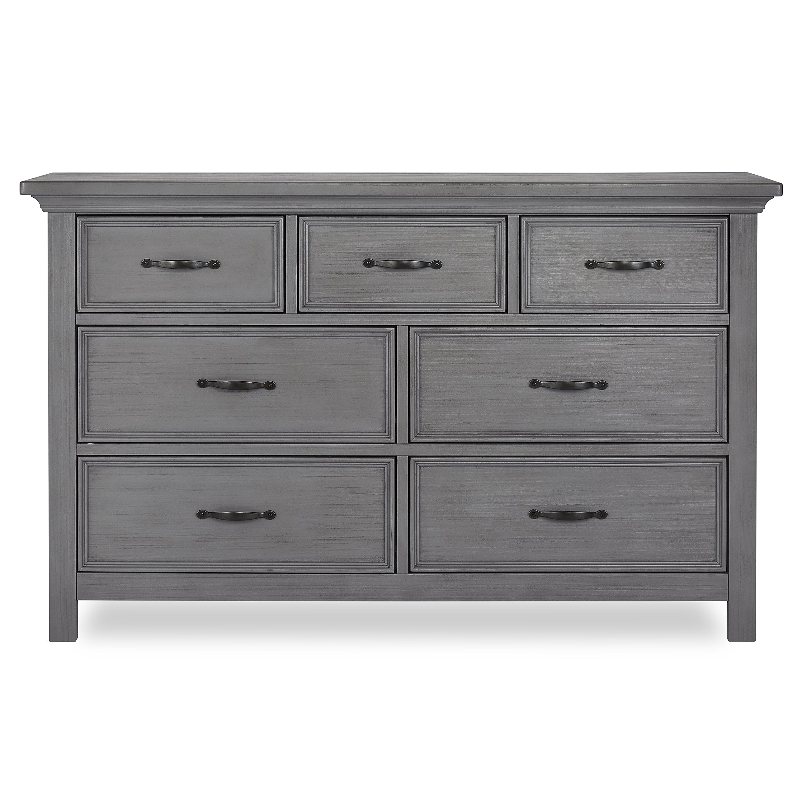 Evolur Belmar Double Dresser, Rustic Grey