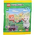 LEGO Minecraft: Alex Minifigure with Baby Llama and Bee