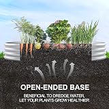Land Guard Galvanized Raised Garden Bed Kit Oval 48x24x12 in view 4