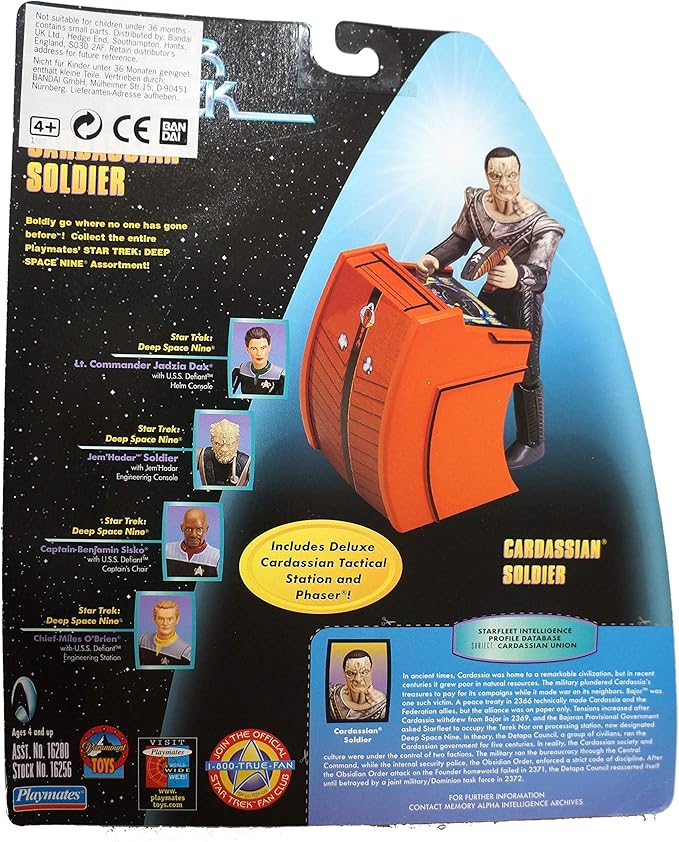 Amazon Com Star Trek Warp Factor Series 2 Cardassian Soldier W