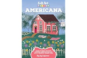 Folk Art Fusion: Americana: Learn to Draw and Paint Charming American Folk Art with a Colorful, Modern Twist