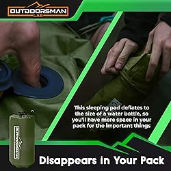 Outdoorsman Lab Sleeping Pad for Camping - Patented