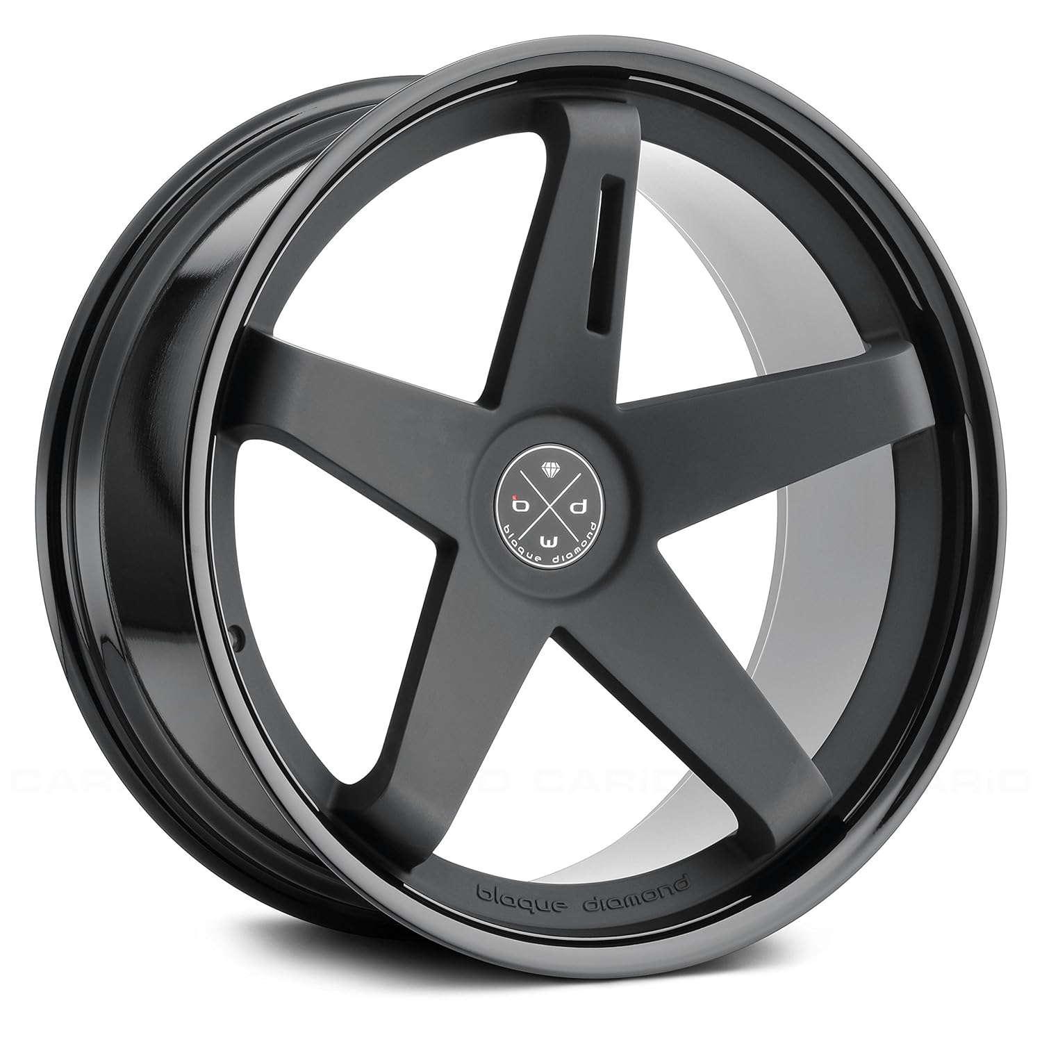 Blaque Diamond BD21 Сustom Wheel Matte Black Center with