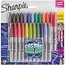 Sharpie Permanent Markers, Fine Point, Cosmic Color, Limited Edition, 24 Count