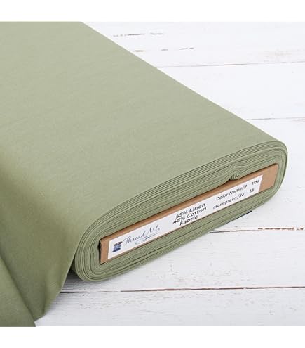 Amazon.com: Japan Nature 100% Linen Fabric for Clothing, Home