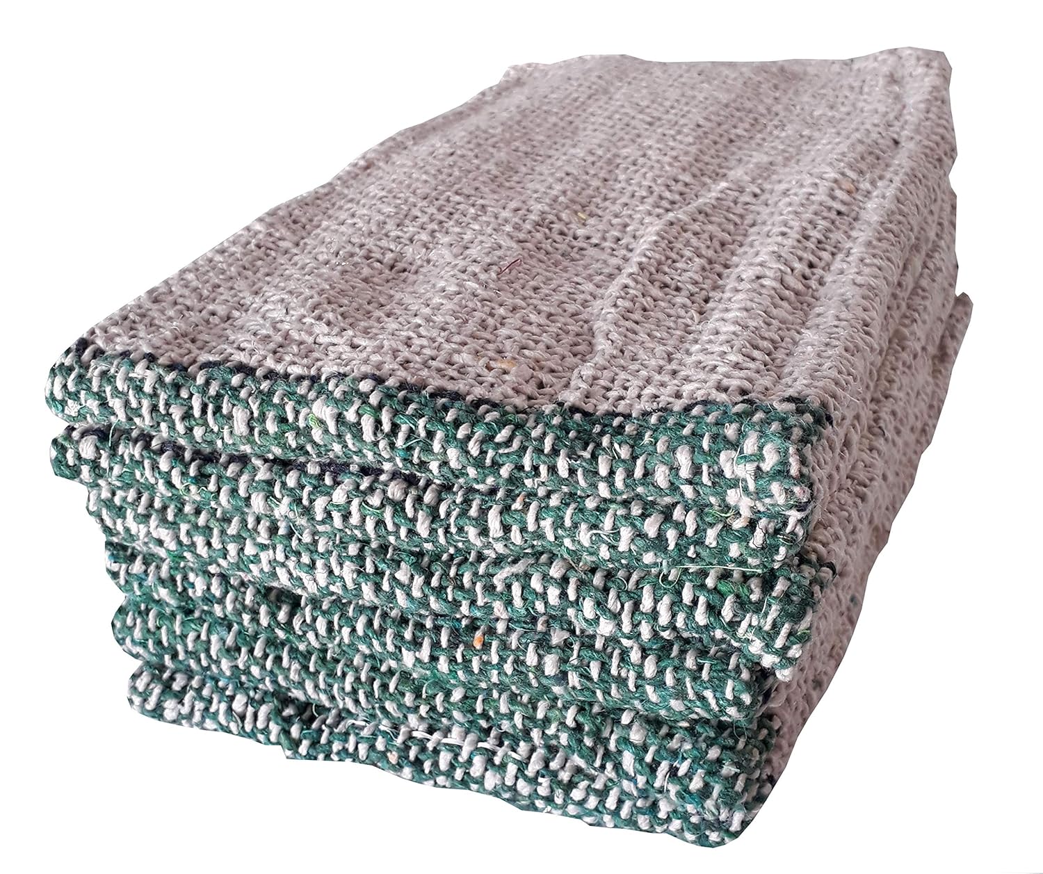 NATHAWAT Floor Cleaning Cloth Cotton Wet and Dry Pocha for Home (Off