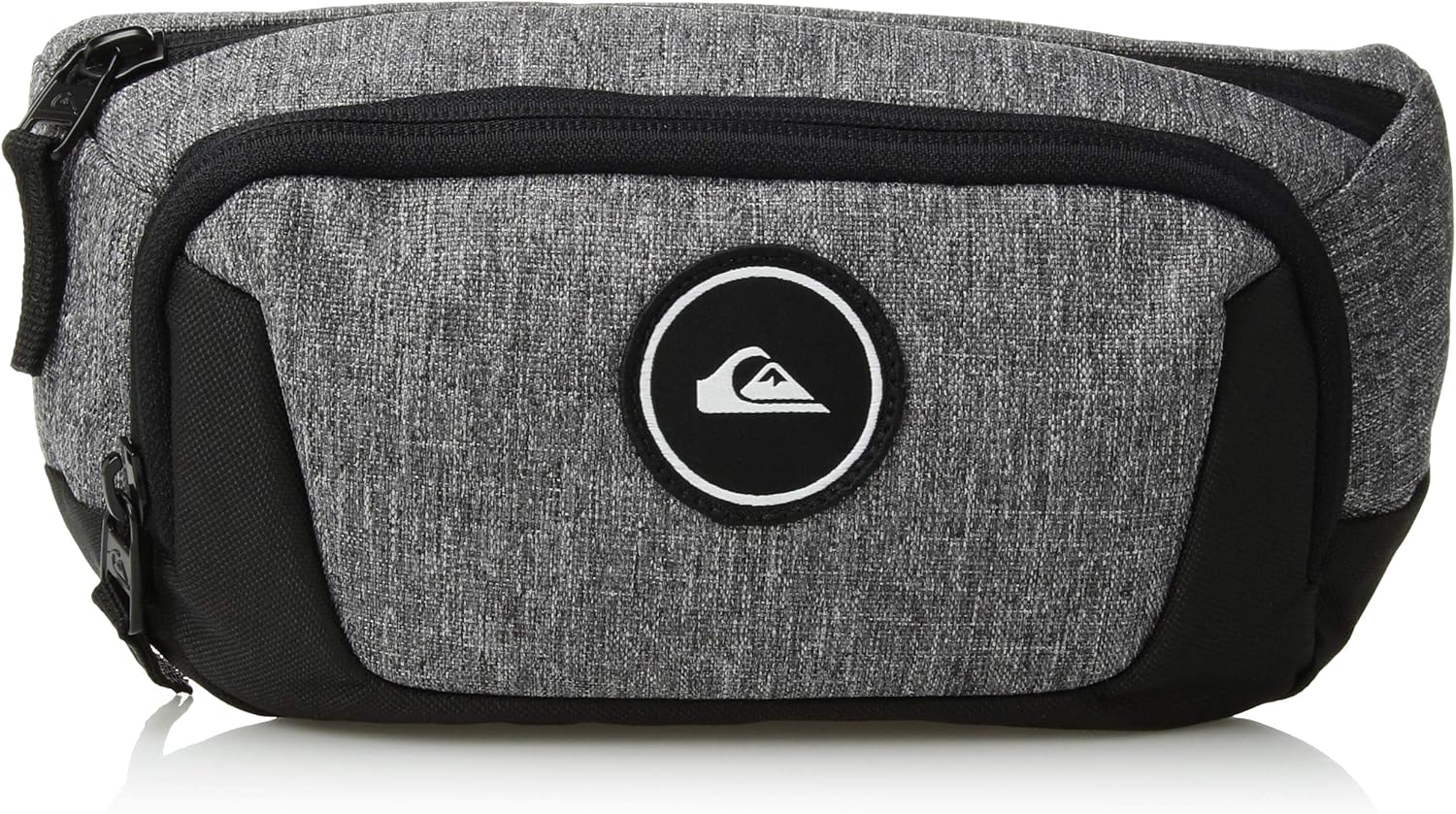 Quiksilver Men's JUNGLER II Fanny Pack Waist Bag, light grey heather, 1SZ Clothing
