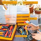 Ingco 9Pcs 1000V VDE Insulated Hand Tools Set Screwdrivers Pliers Test Pencil view 2