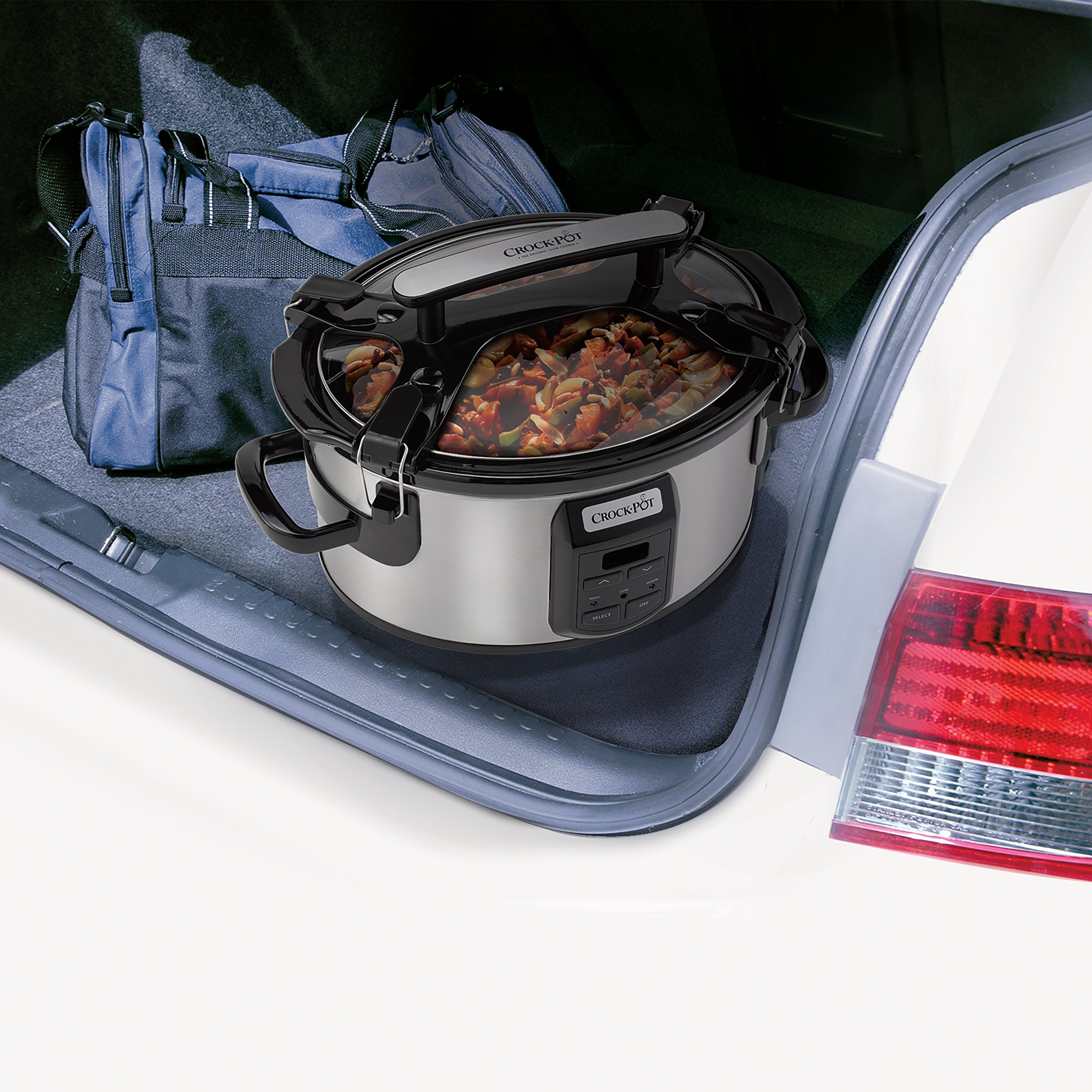 CrockPot Cook and Carry Portable Slow Cooker with Digital Control, 6