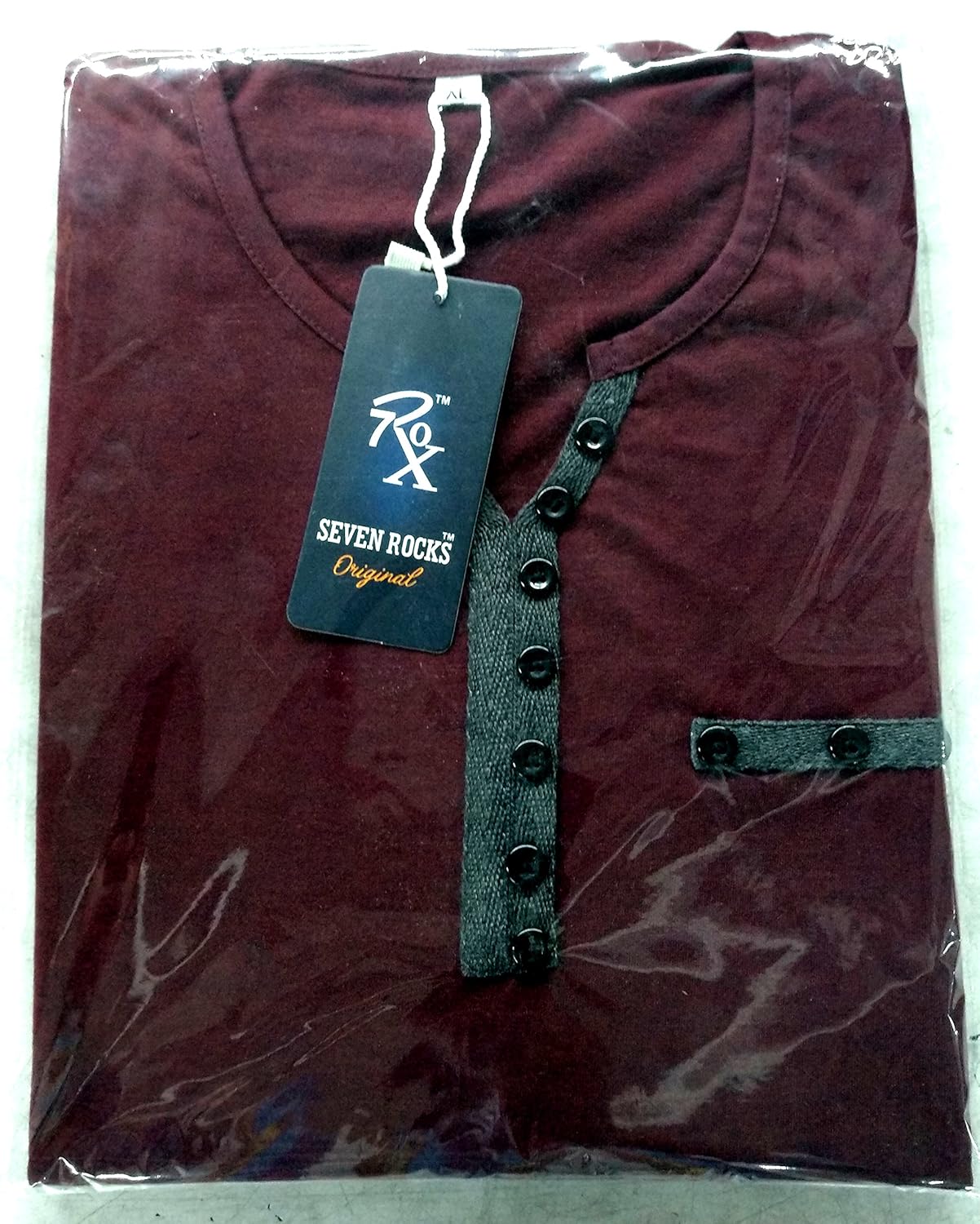 seven rocks men's cotton long sleeve top (ntb)