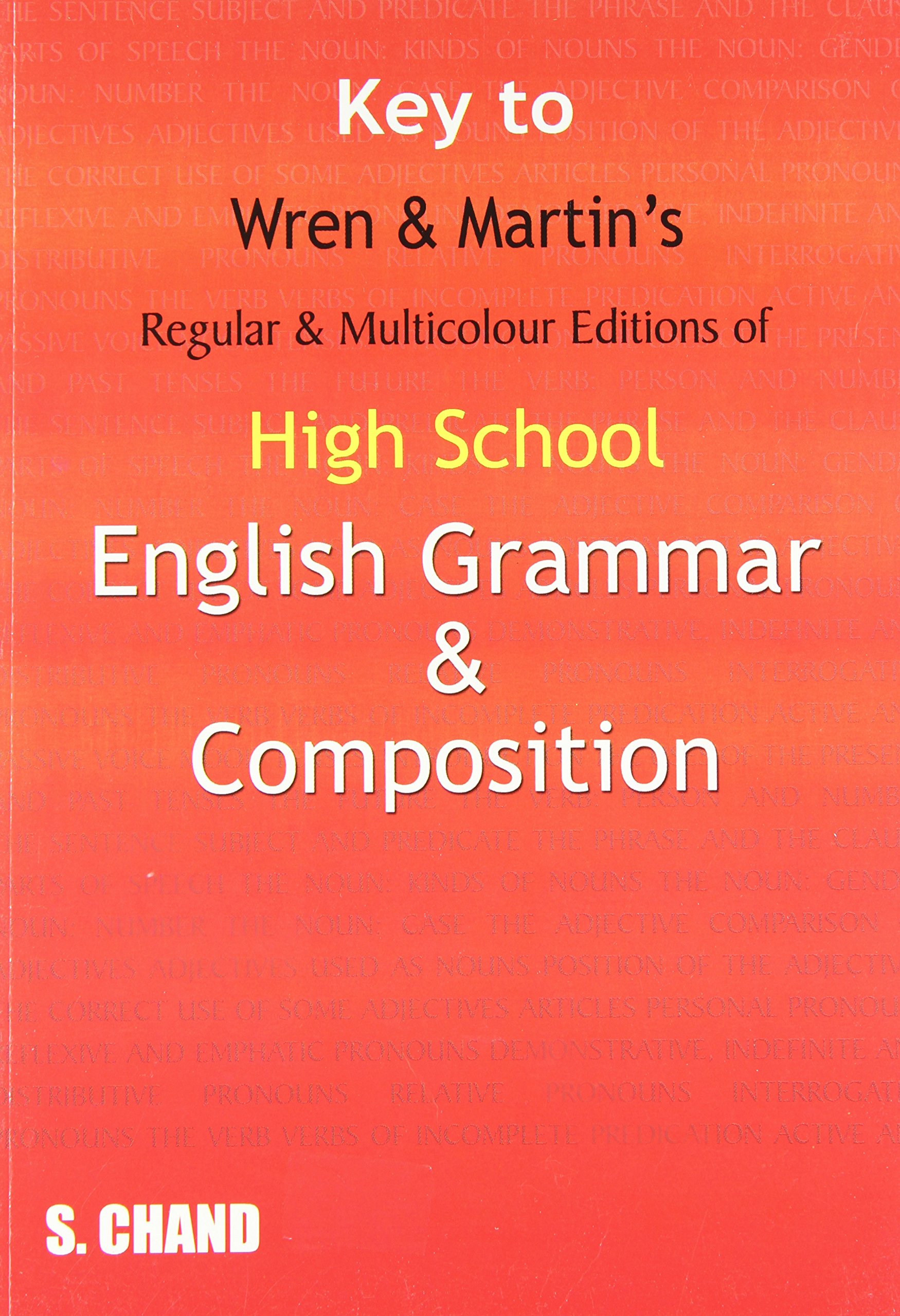 Wren And Martin English Grammar Book Pdf