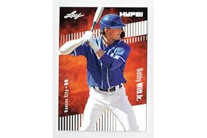 LEAF DRAFT DAY EDITION Mint Bobby Witt Jr. 2022 Leaf HYPE #66 5000 Ever Made Royals Rookie Card