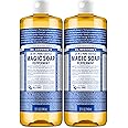 Dr. Bronner's Pure-Castile Magic Liquid Soap- Made with Regenerative Organic Oils- For Body, Face, Hair, Dishes, Pets, Laundr