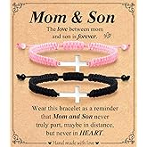 Miss Chipmunk Matching Bracelets for Father/Daughter/Mother/Son Gifts,Adjustable Bracelets Gifts for Fathers Day Mothers Day Christmas Birthday