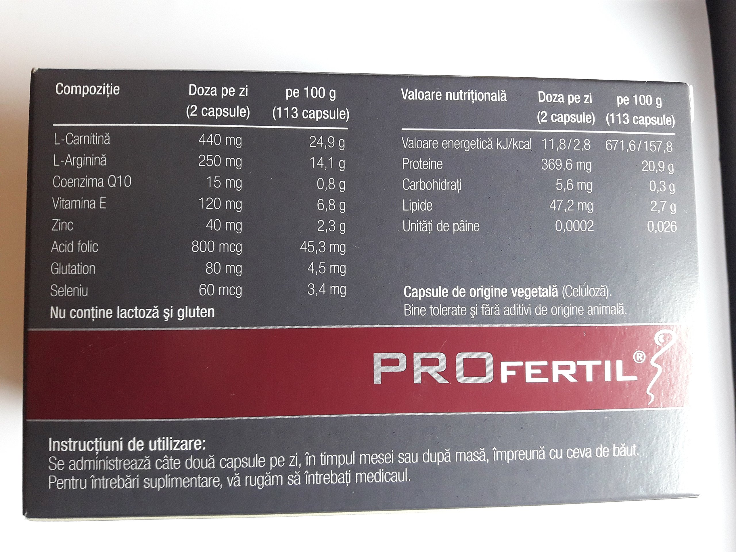 Profertil 180 caps - Buy Online in UAE. | Drugstore Products in the UAE ...
