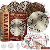Libre 3 Sensor Covers Waterproof - 20 pcs Adhesive Patches for Libre 3,Dexcom G7, Lingo, Stelo with Easy-Peel Pull Paper,CGM Sensor Tape for 14 Days, Ultra-Thin, Durable - Snake Skins