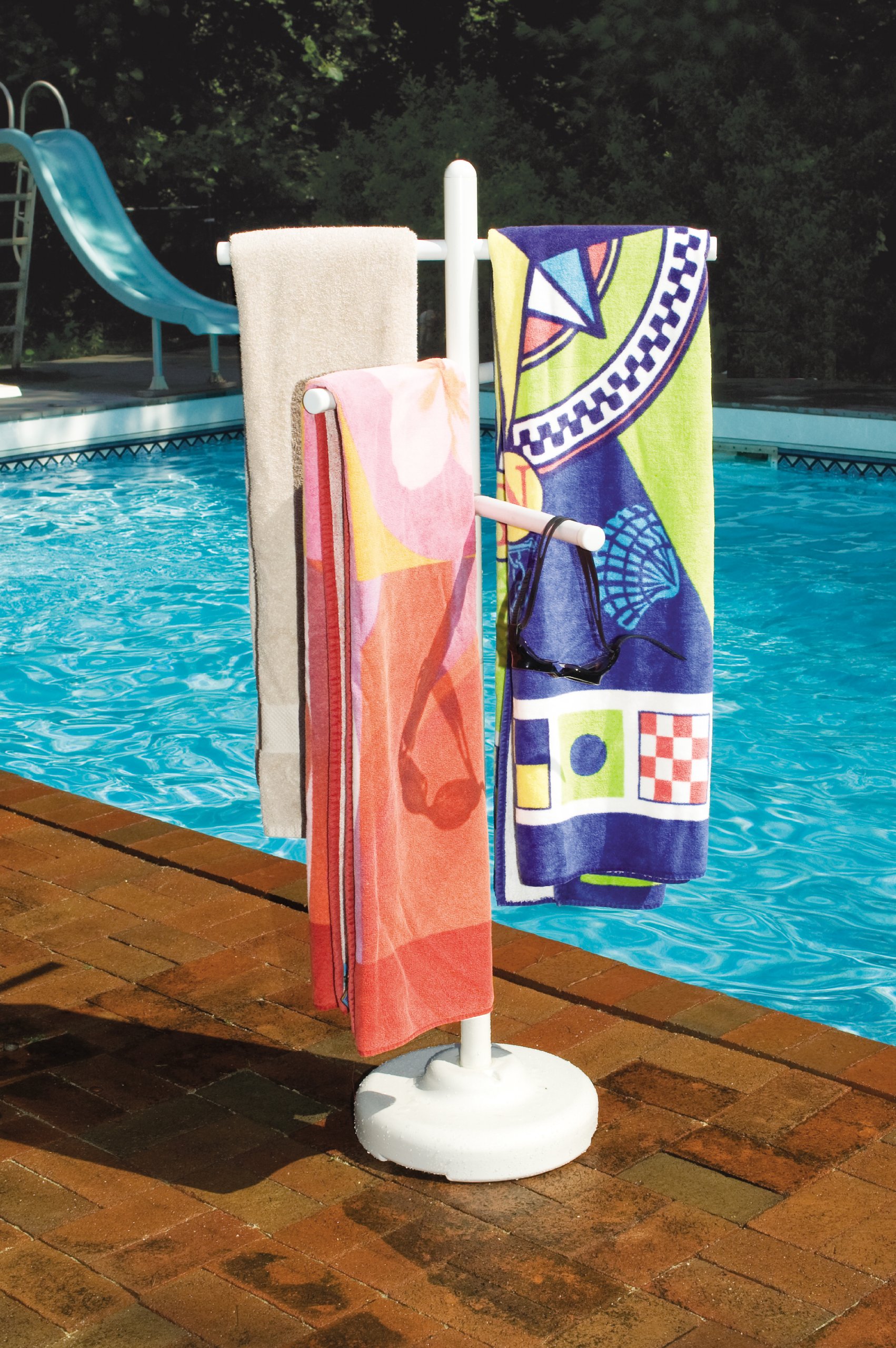 HydroTools by Swimline Poolside Towel Rack