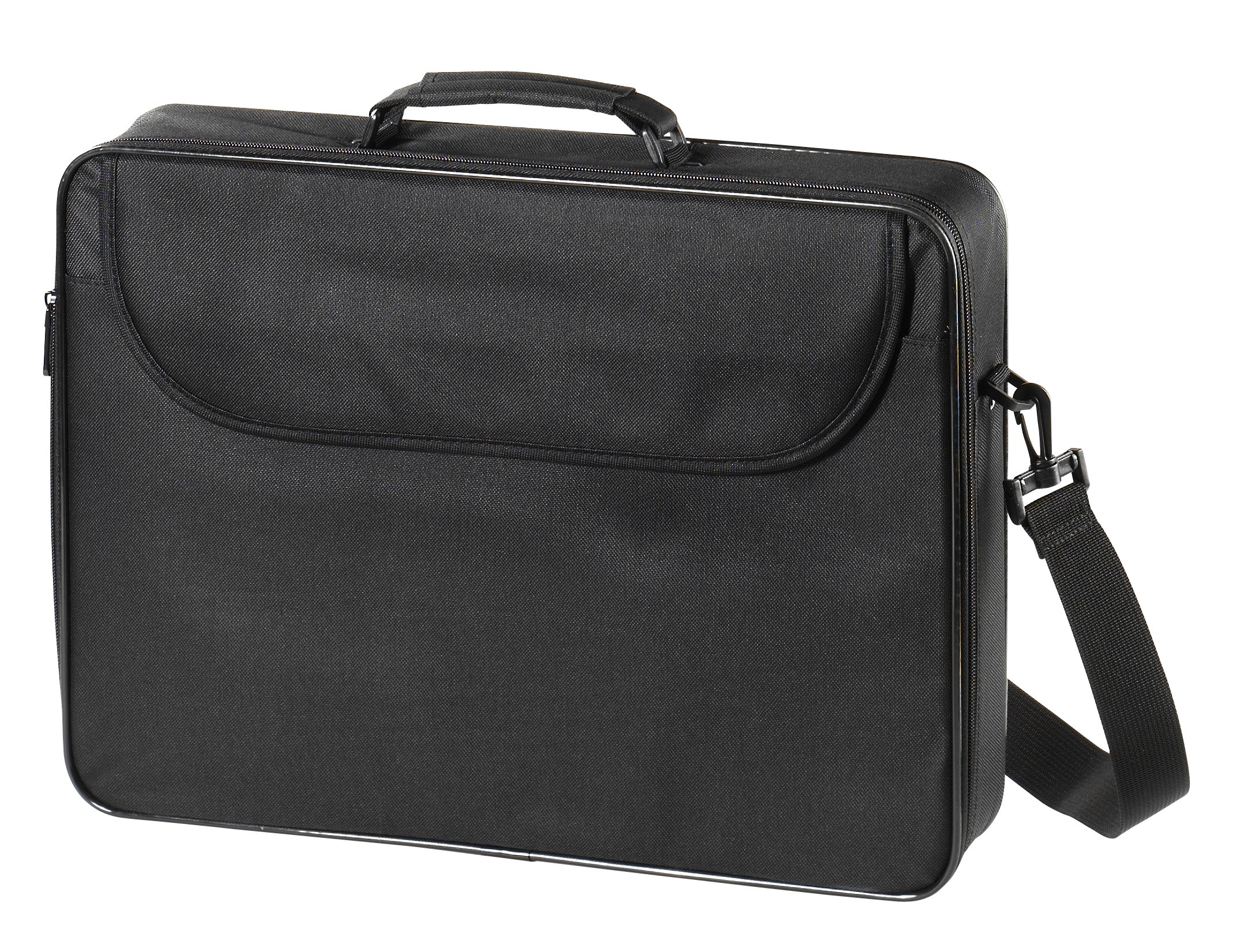 Vivanco NB ESS Laptop Bag with Shoulder Strap and Handle for Laptops up to 43.9 cm / 17.3 Inches Black