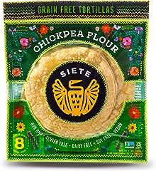 Siete Family Foods, Tortillas Chickpea Grain-Free, 7 Ounce