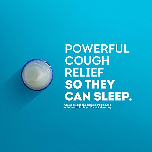 VICKS CHILDREN’S VAPORUB, TOPICAL COUGH SUPPRESSANT AND ANALGESIC, RELIEVES COUGHS AND MINOR ACHES AND PAINS, CLINICALLY PROVEN, STARTS WORKING IN MINUTES FOR FAST RELIEF, FOR CHILDREN AGES 2+, 1.76OZ