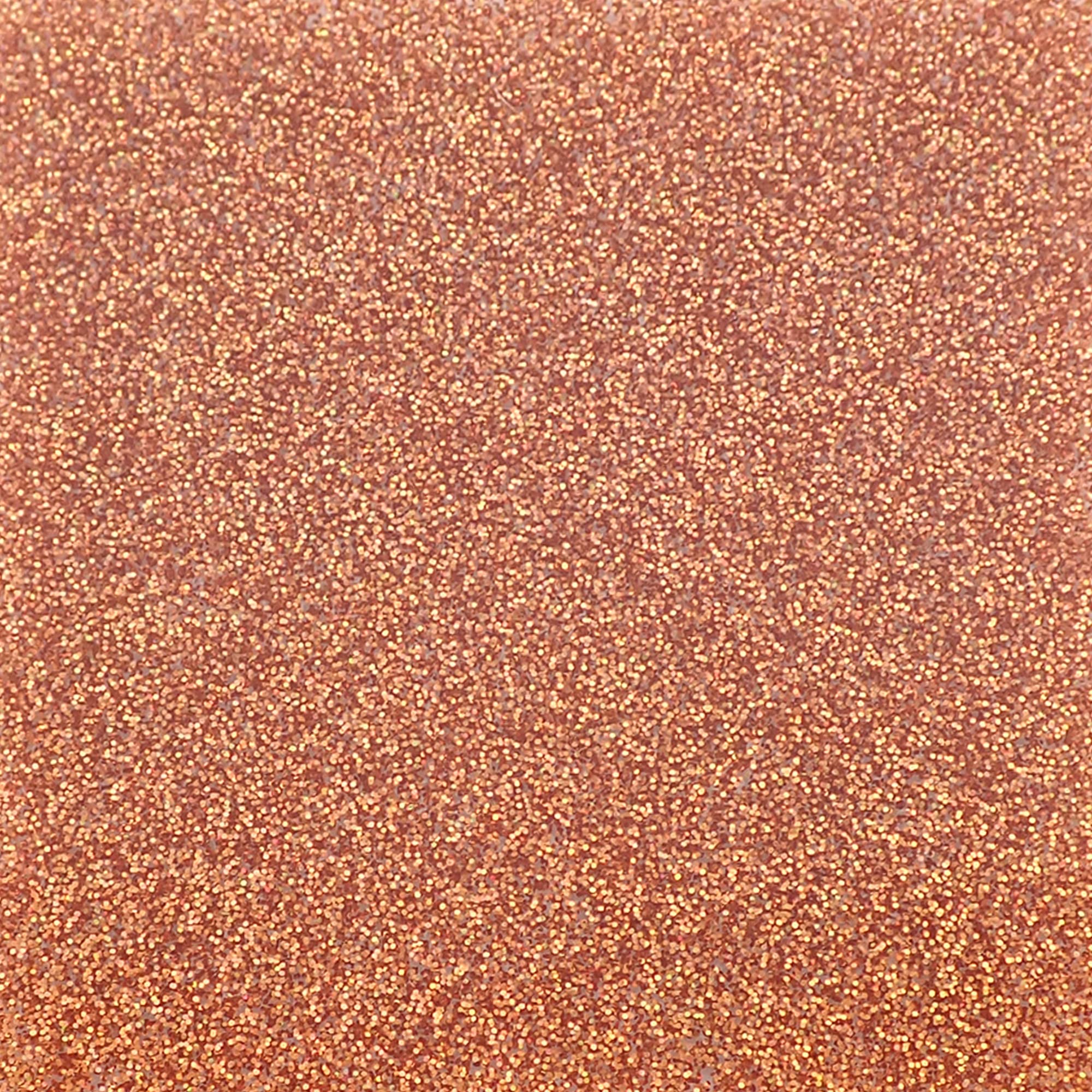 Copper Holographic Glitter Cast Acrylic Sheet, 3mm thick (500x300mm)