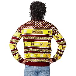 FOCO Standard NFL Big Logo Ugly Sweater, Team Color