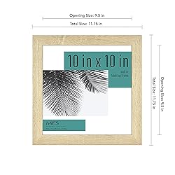 MCS Studio Gallery Frame, Natural Woodgrain, 10 x