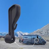 OpenGlass Van Mods Promaster Sliding Door Handle Upgrade - Years 2014-2026 | 1 min Installation with Ergonomic Finger Scoop &amp; Hanging Hook, Single Piece Construction is Indestructible