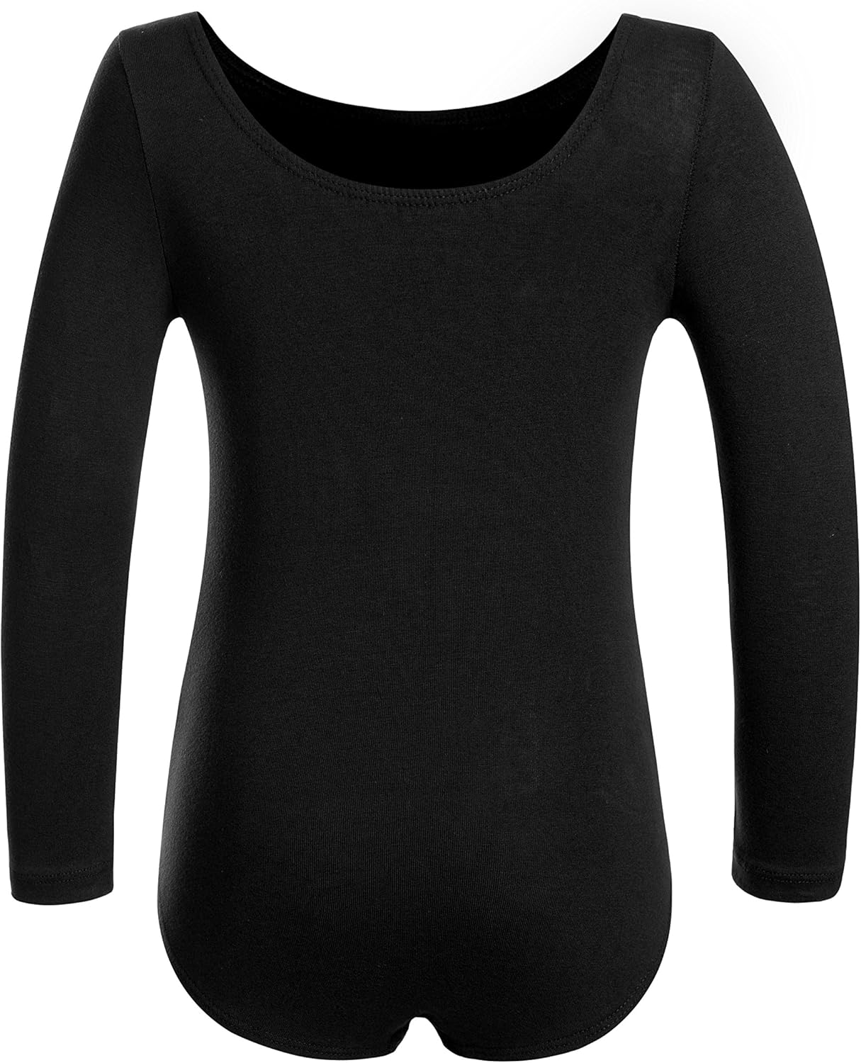 DANSHOW Girls Team Basic Long Sleeve Leotard with Skirt Kid Dance Ballet Tutu Dress: Clothing