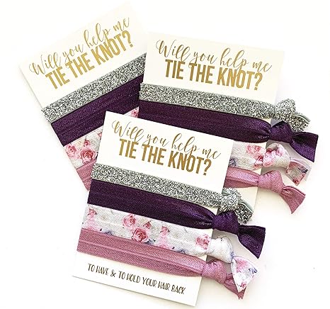 Amazon Com Bridesmaid Proposal Set Will You Help Me Tie The