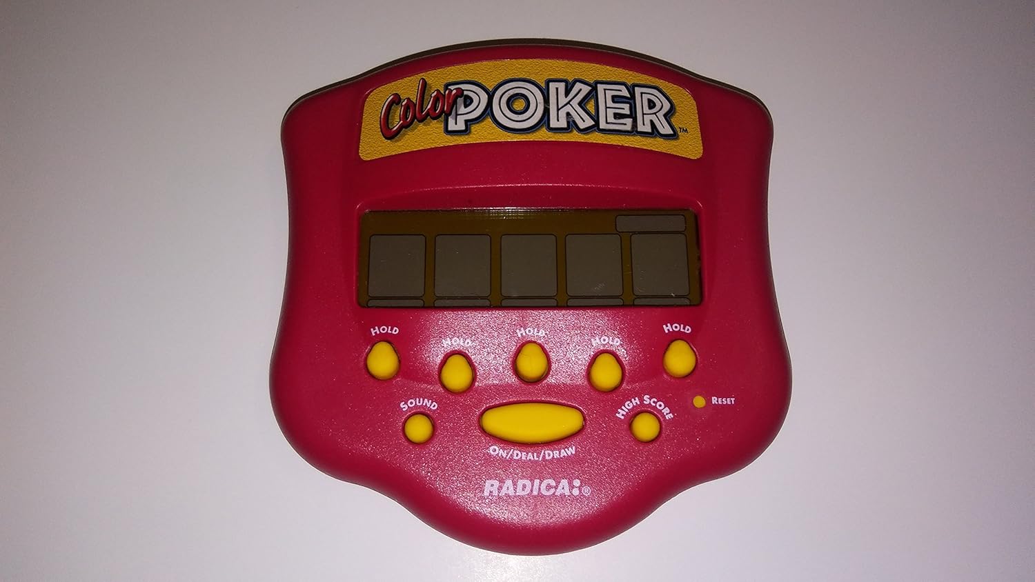 radica handheld poker games