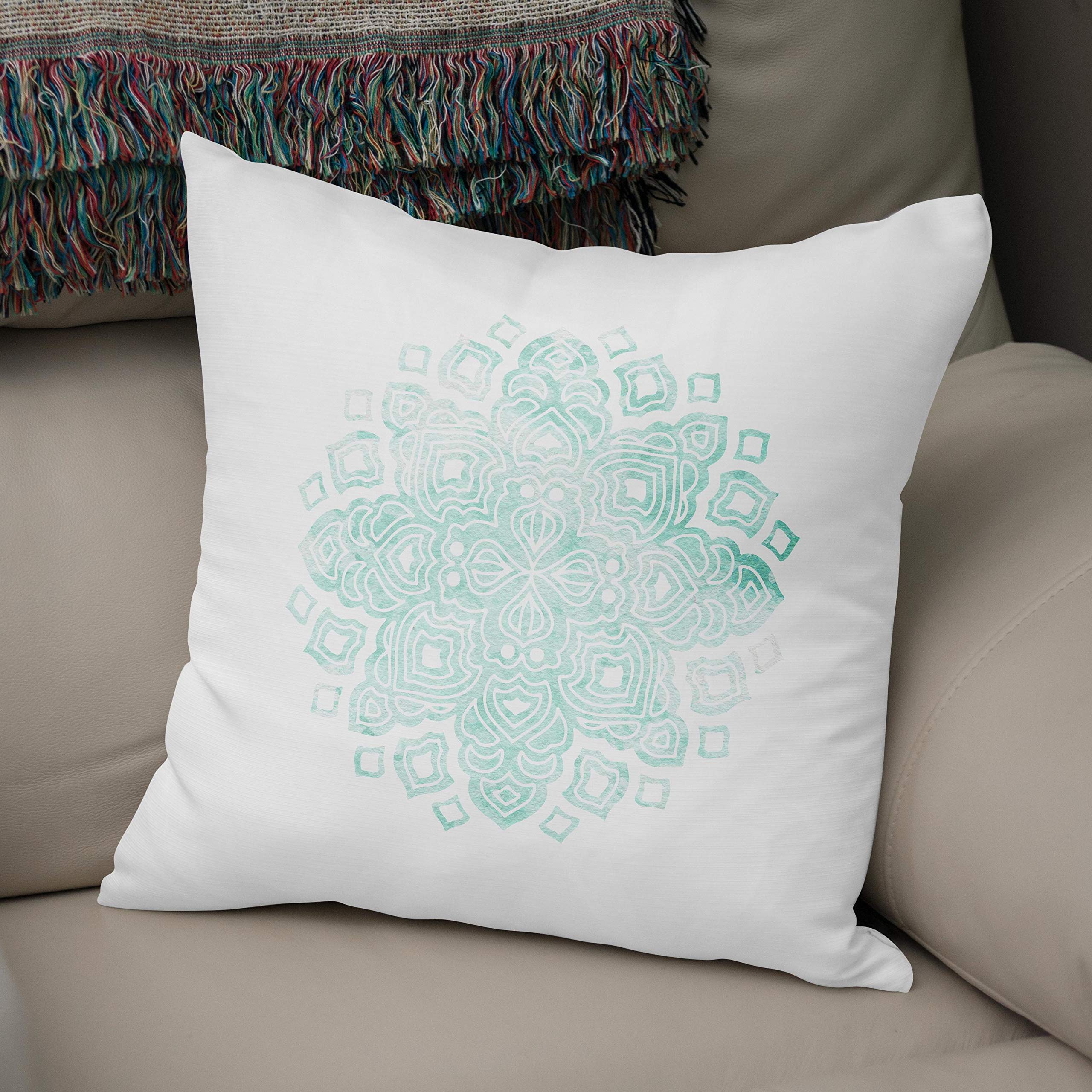 Bonamaison, Decorative Cushion Cover - 50% Cotton 50% Polyester - 43x43cm - Designed and Manufactured in Turkey