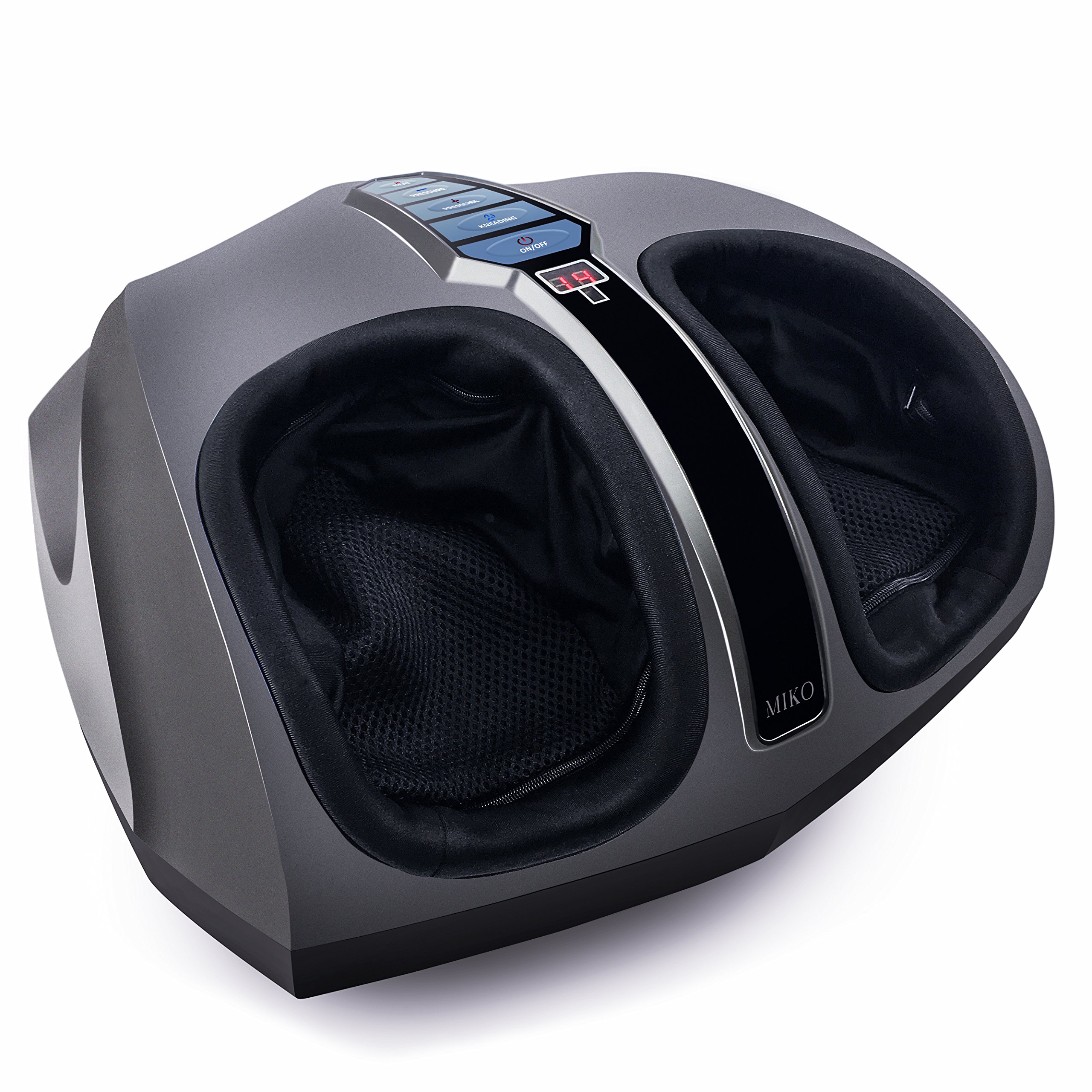 Miko Shiatsu Foot Massager With DeepKneading, MultiLevel Settings