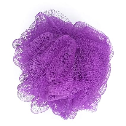 Blue Eye Beauty Bath Loofah Body Bath Scrubber,Purple