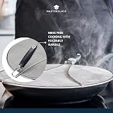 MasterClass Stainless Steel Splatter Guard Odour-Resistant 33cm 13 inch view 6