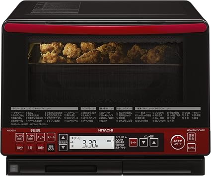 Amazon 日立 スチームオーブンレンジ ヘルシーシェフ 31l レッド Mro Ss8 R 日立 Hitachi スチームオーブン レンジ 通販