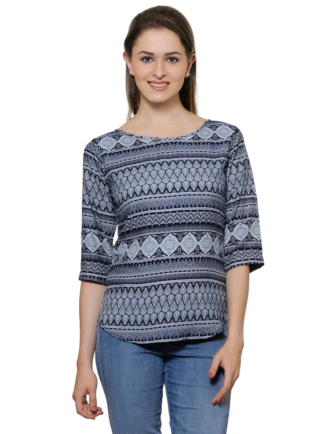 stop look slim fit women's top