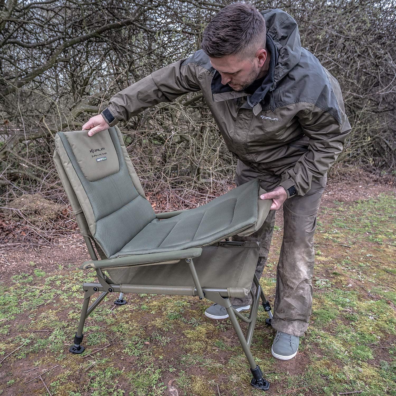 korum lightweight fishing chair