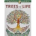 Amazon.com: Creative Haven Trees of Life Coloring Book (Creative Haven ...