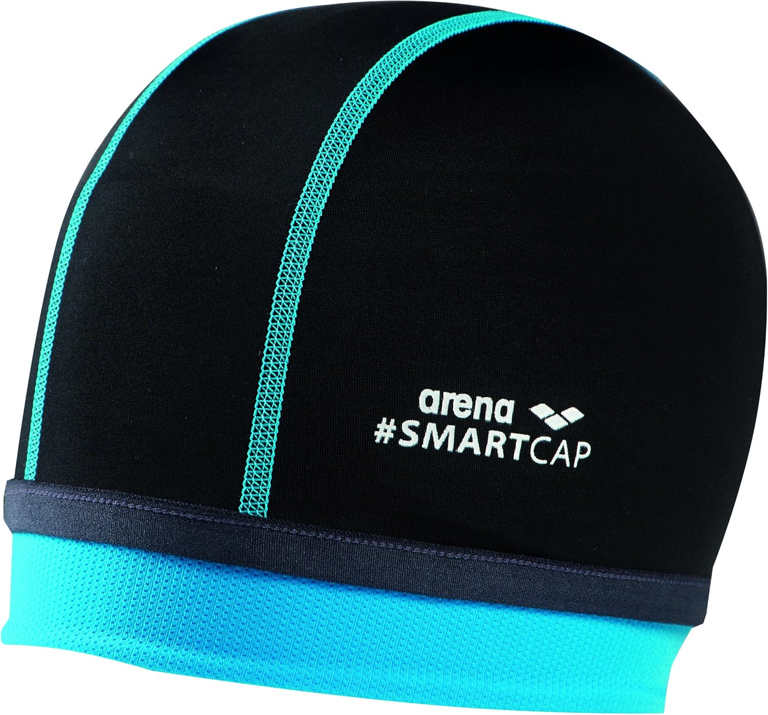 Arena Junior Smartcap Swimming Cap Black One Size Sports & Fitness