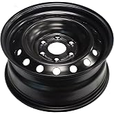 Dorman 939-186 17 x 7.5 in. Steel Wheel | Fits Select Cadillac / Chevrolet / GMC Models, Black