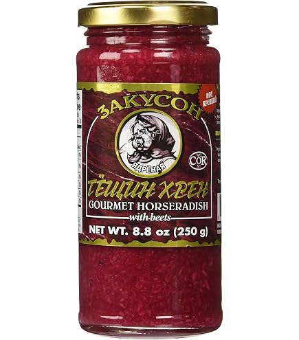 Amazon.com : Horseradish Red Zakuson 8.8oz : Grocery & Gourmet Food