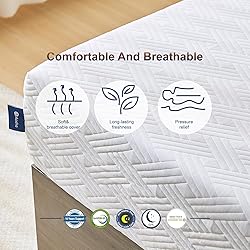 Aosha Queen Mattress,8/10/12 inch Memory Foam