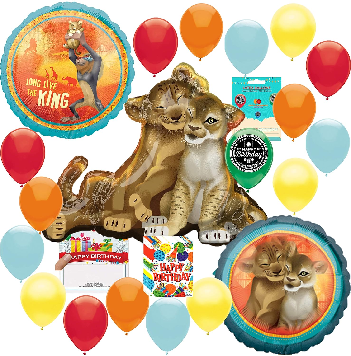 The Lion King Party Supplies Birthday Balloon Decoration Supply