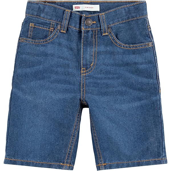 Amazon.com: Levi's Boys' 511 Slim Fit Denim Shorts, Bauhaus