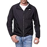 TRAILSIDE SUPPLY CO. Mens Windbreaker Jackets Lightweight Packable Jacket,Windproof and Dustproof