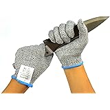 UncleHu Cut Resistant Gloves, Medium