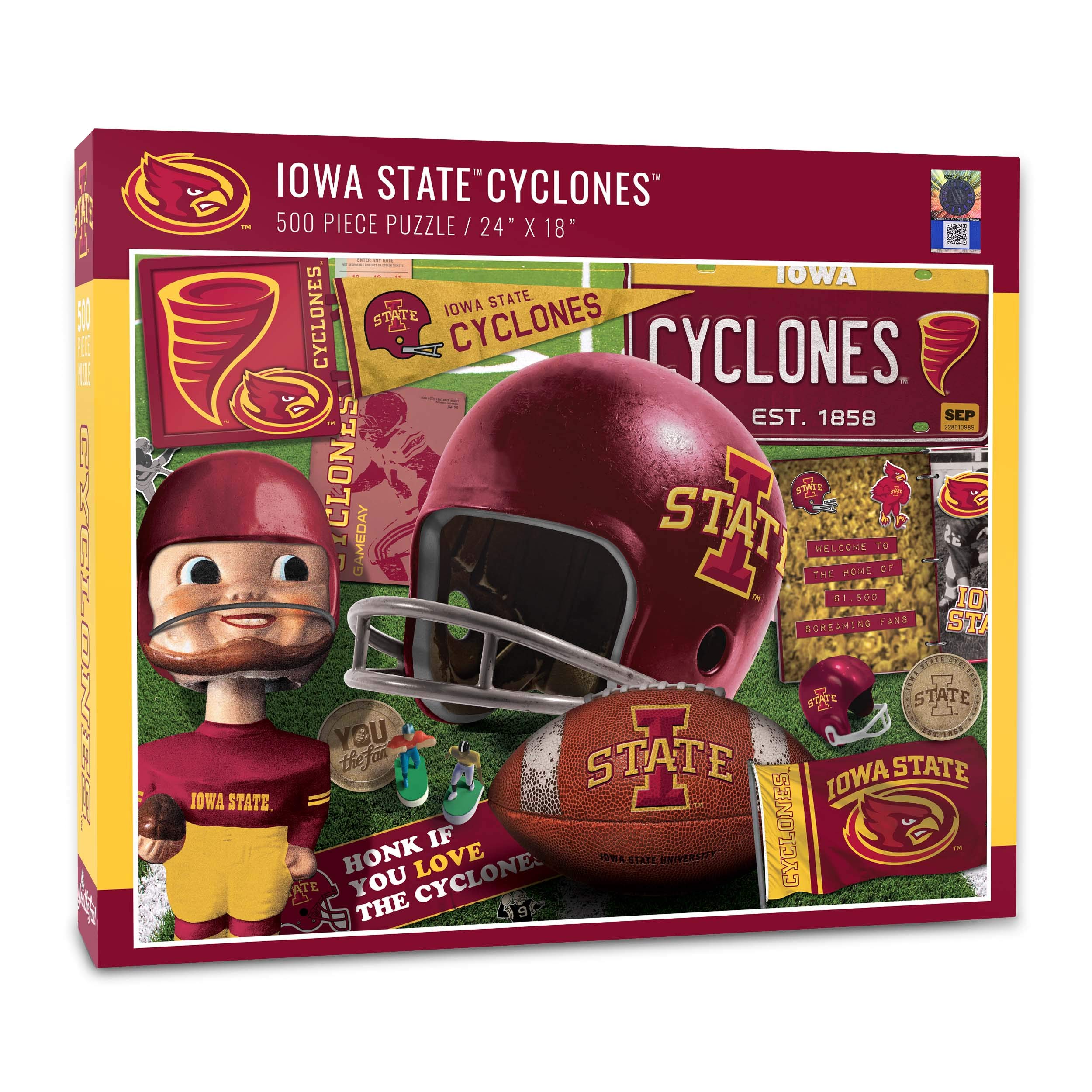 YouTheFan NCAA Iowa State Cyclones Retro Series